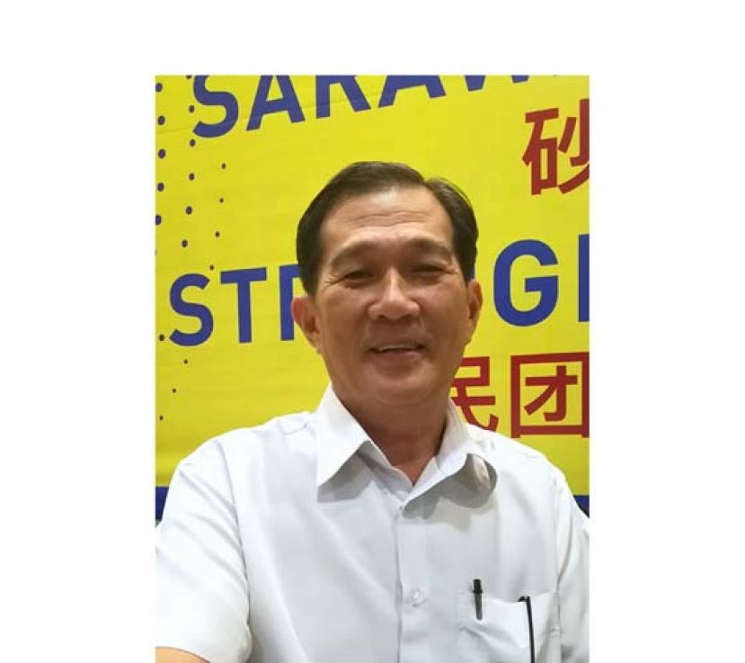 砂拉越人民联合党石角支部代主席林亚德。