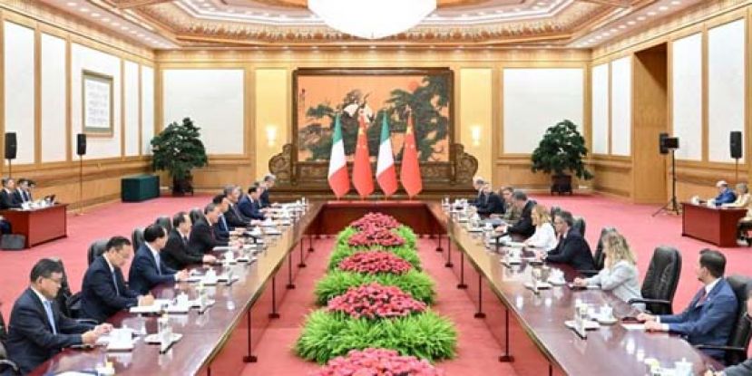 梅洛尼北京演说     强调市场公平