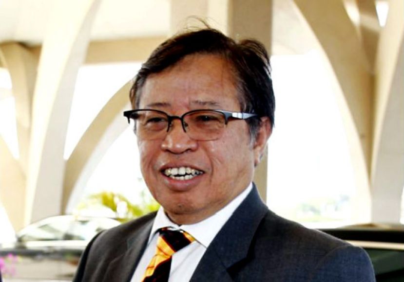  砂政盟主席拿督巴丁宜阿邦佐哈里。