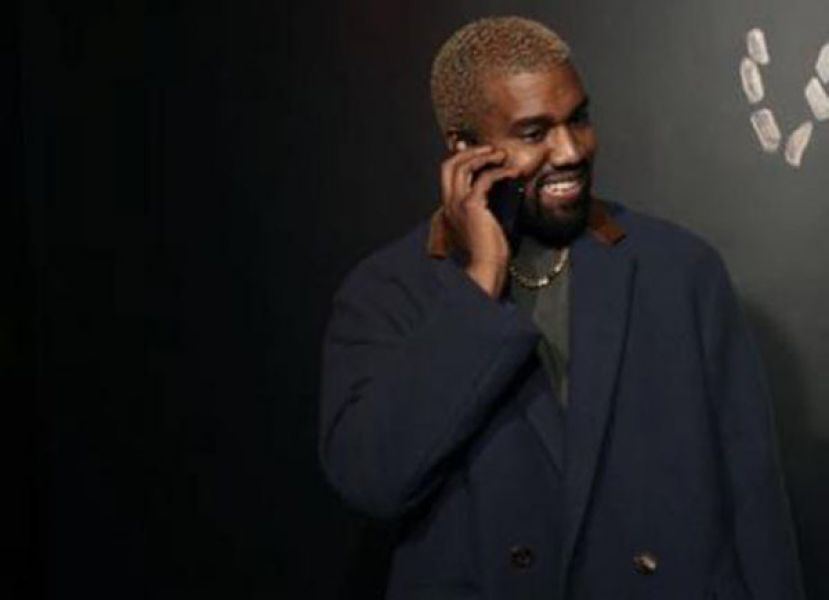 美国说唱歌手肯伊威斯特。