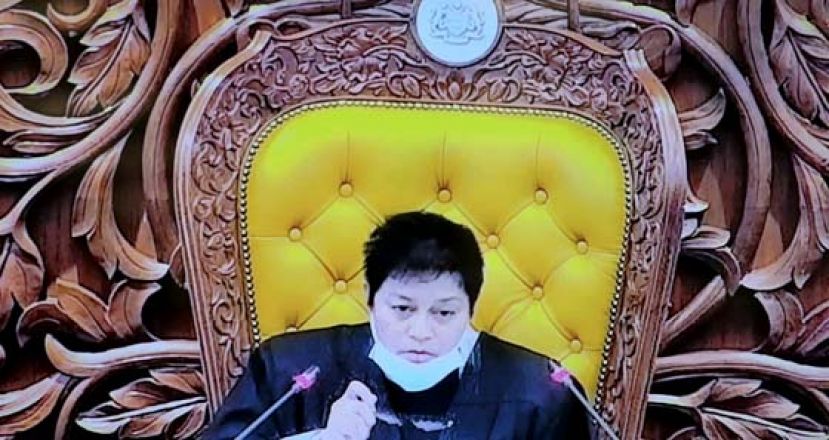 国会下议院副议长阿莎丽娜。