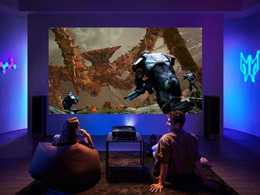 同步擴展電競生態圈，推出4K LED智慧電競投影機，Predator GD711、Predator電競桌。