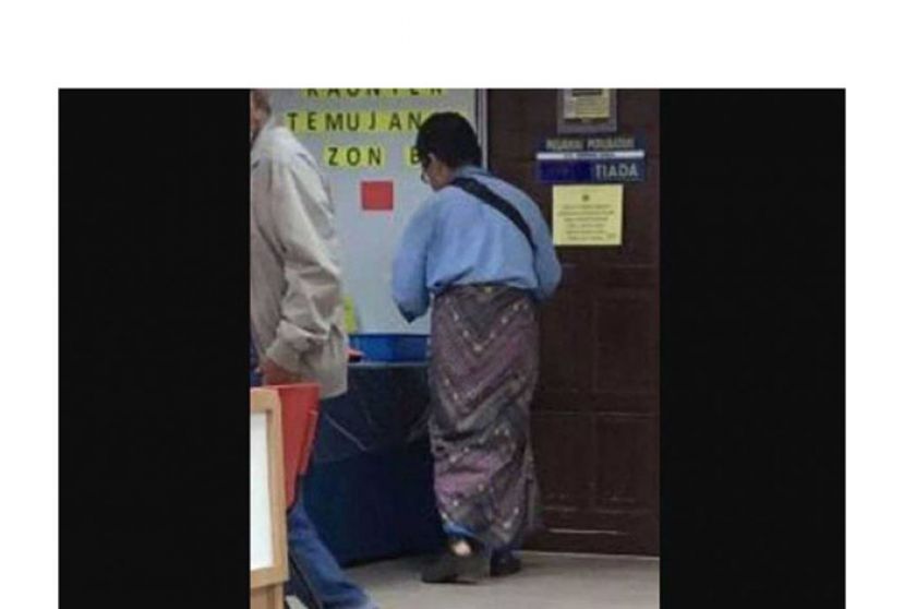 社交媒体群组于日前传出有民众到新邦瓜拉政府诊所看病时，被要求围上纱笼，引起热议。