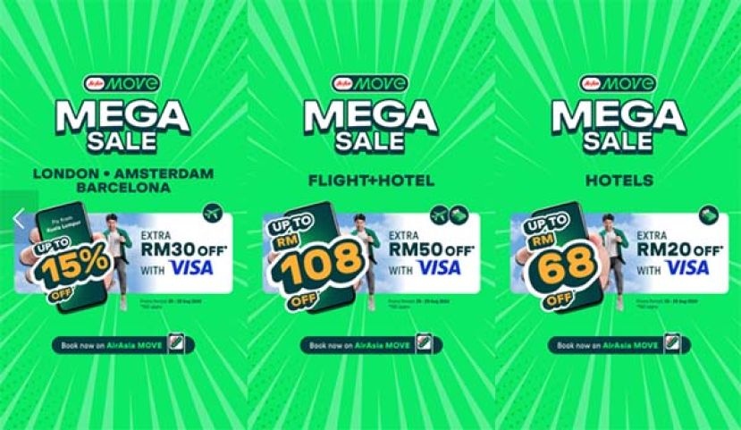 AirAsia MOVE 推出MEGA SALE