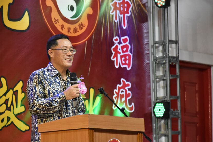 中国驻古晋总领事邢伟平。