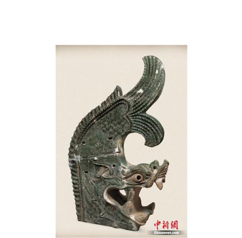 琉璃鸱吻 (原件藏中国国家博物馆)。