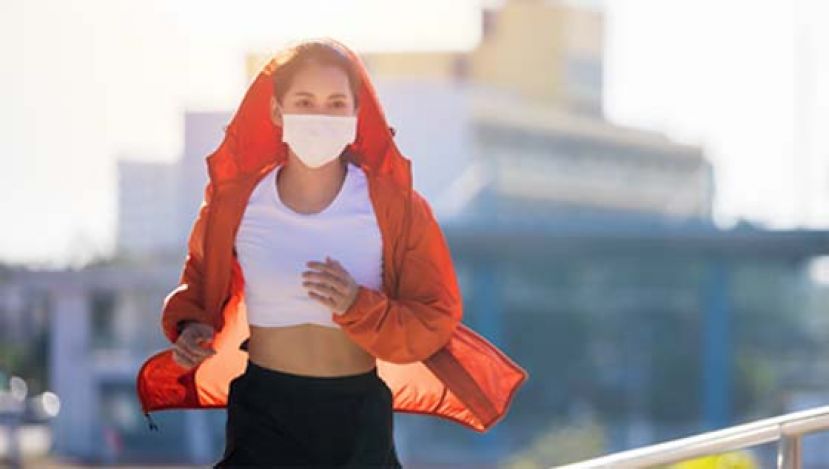 戴口罩可以运动吗？ 医：肺阻塞、心脏病患不宜