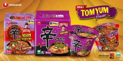 推出农心冬阴辛拉面 &ndash; 韩式浓郁辣味与正宗泰式风味的完美结合