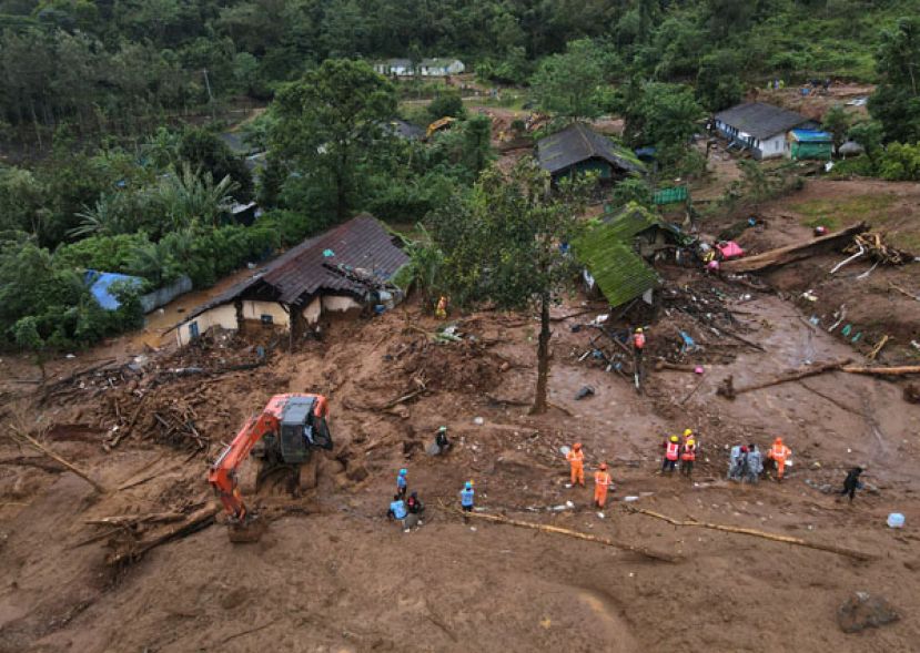 这次土石流几乎完全摧毁蒙达凯周遭的村庄，死亡人数已攀升到282人。