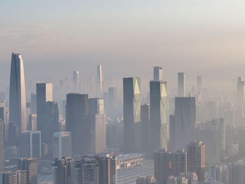 深圳城市景观。