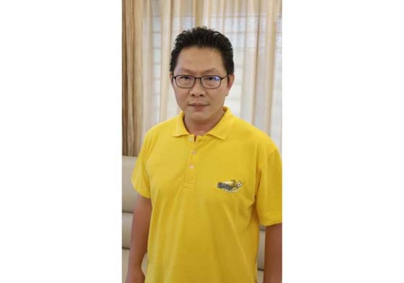 砂人联党青年总团中小型企业事务局主任郑志国。