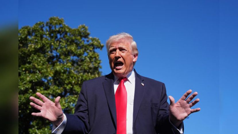 美国总统特朗普。