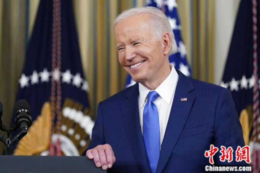 当地时间11月9日，美国总统拜登举行新闻发布会。