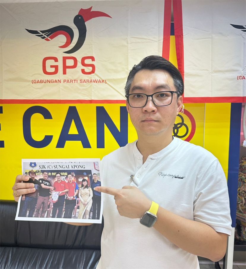 人联党青年总团副秘书兼峇都林当青年团团长劉儱語.