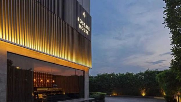 印度五星级饭店&ldquo;玫瑰色之屋&rdquo;。