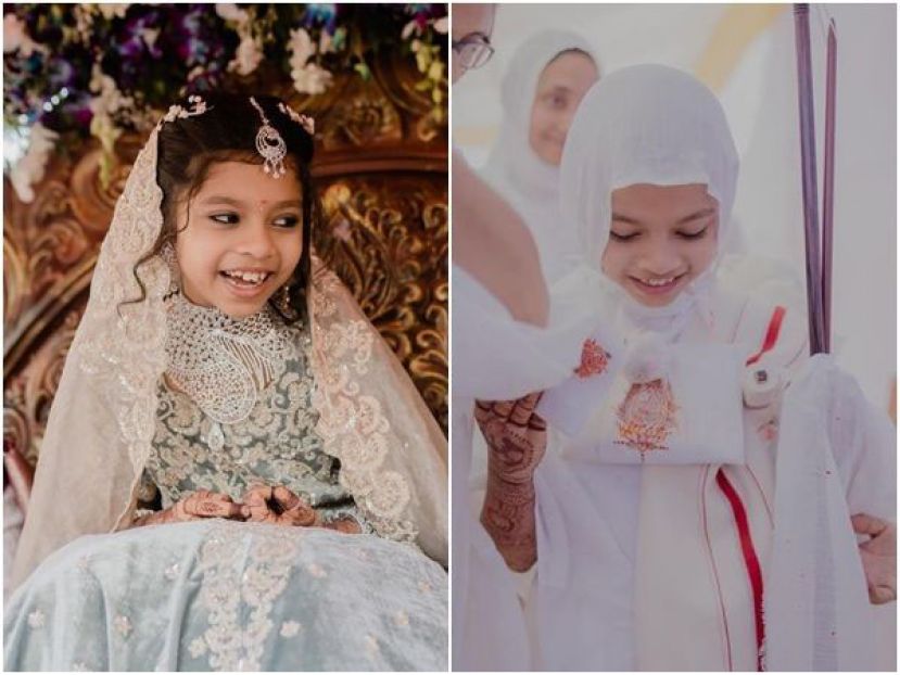 印度8岁女童出身钻石业豪门家族，但她却甘愿放弃继承数百万美元财产，出家当女僧。