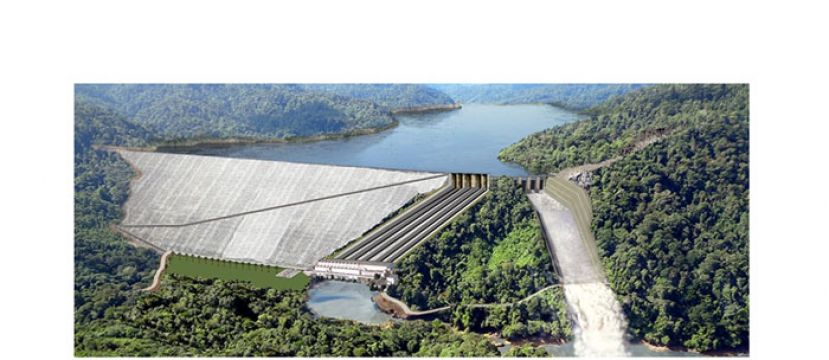 巴类水力发电站。