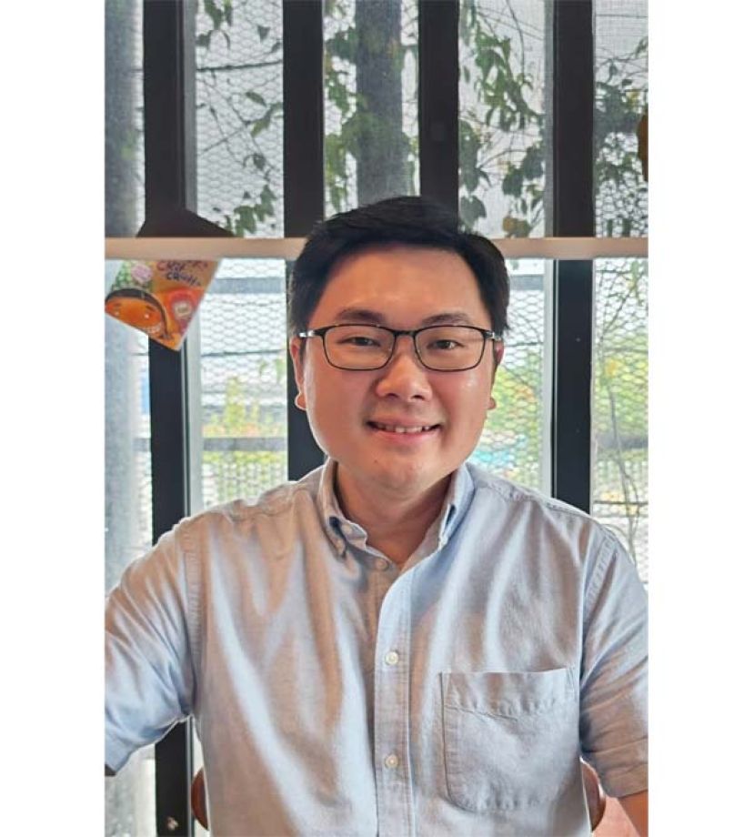 砂人联党古晋支部青年团团长黄笃荣。