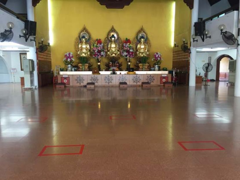 古晋佛教居士林做好了准备将在6月20日重新开放。