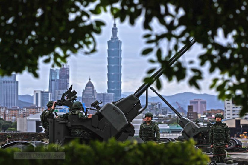 中共展开环台军演，台军释出空军应处作为。