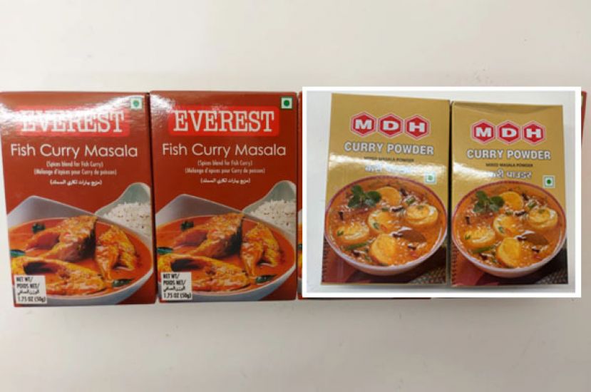 香港与新加坡食物安全单位示警，指两家印度品牌的咖哩调味香料产品含有致癌物。