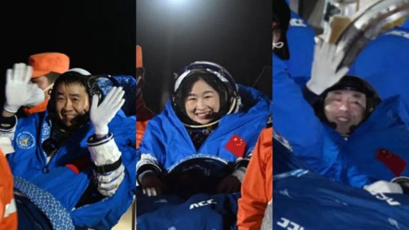 左起为陈冬、刘洋和蔡旭哲。