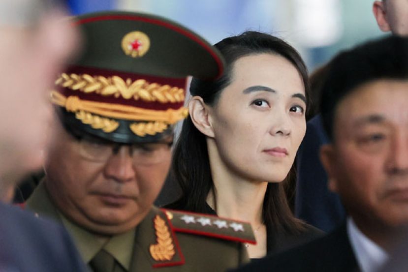 金与正发表谈话谴责美国与韩国进行军演。