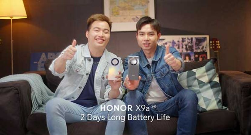 HONOR X9a 5G两天一充长续航，轻薄机身与大电池不做选择题