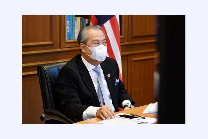 首相丹斯里慕尤丁。