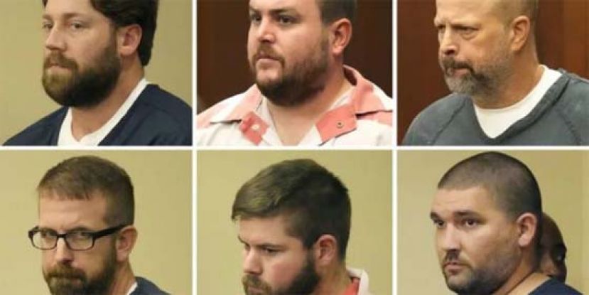 对非洲裔施暴，美6前警察被判监禁10年至40年。