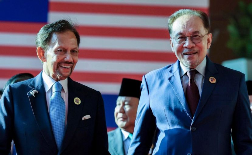 汶莱苏丹79岁华诞 安华献上生日祝福