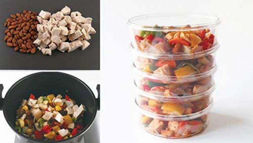 周末一次准备5天分 减重又省钱的健身餐