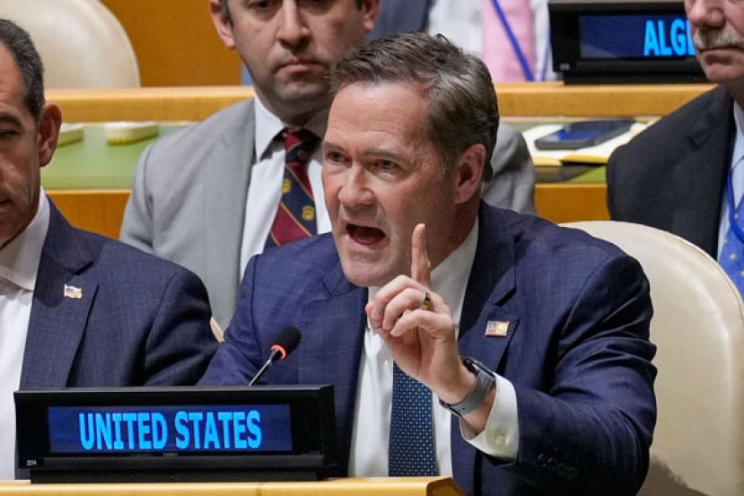 美国驻联合国大使瓦尔兹。