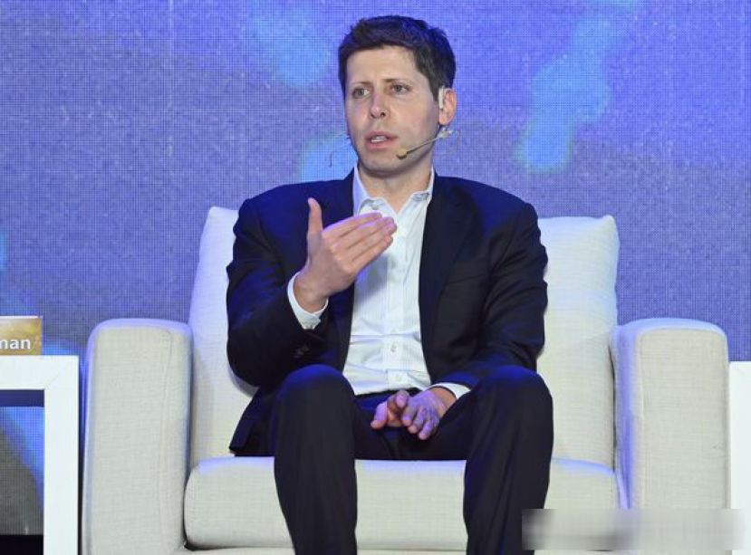 OpenAI共同创办人与前执行长阿特曼。