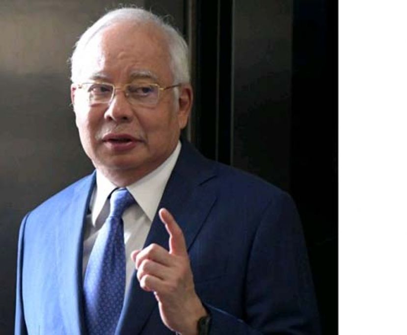 前首相拿督斯里纳吉。