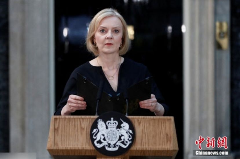 英国首相特拉斯。