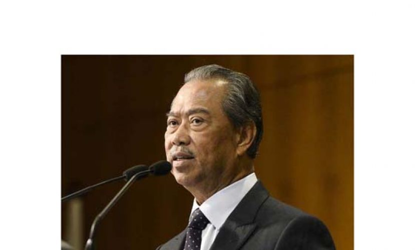 首相丹斯里慕尤丁。