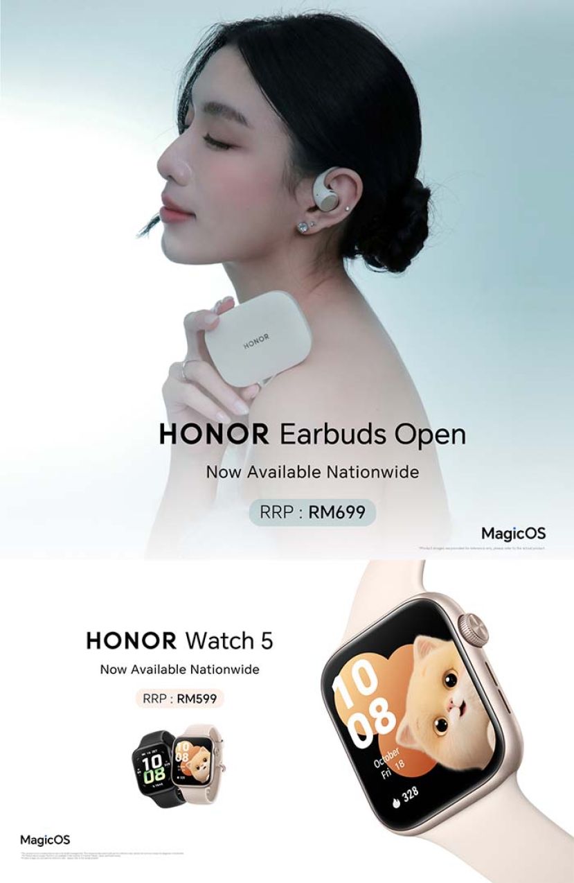 HONOR Watch 5智能手表与 HONOR Earbuds Open无线蓝牙耳机：强力助攻 HONOR  Magic7 Pro解锁智慧生活新境界