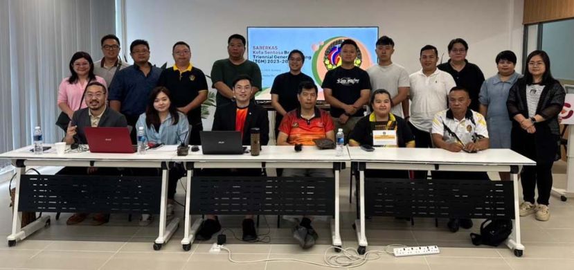 砂青统圣淘沙分会成功举办三年一度会员大会