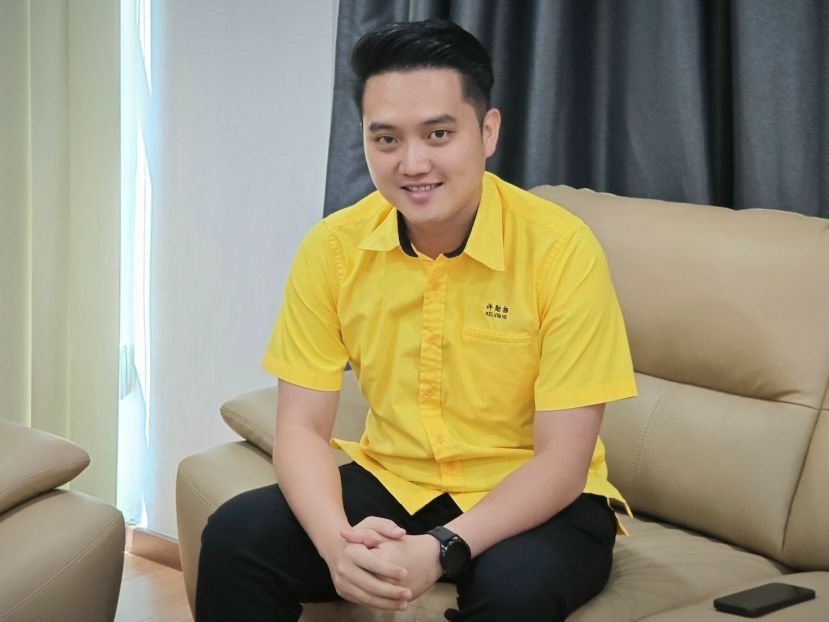 砂拉越人民联合党青年总团副团长许勋扬。