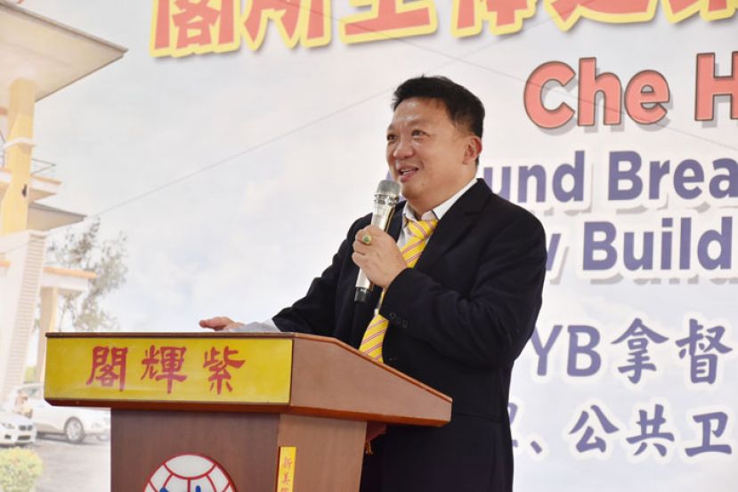 砂拉越德教联合会会长兼大马德总署理会长天猛公郭翼昇。