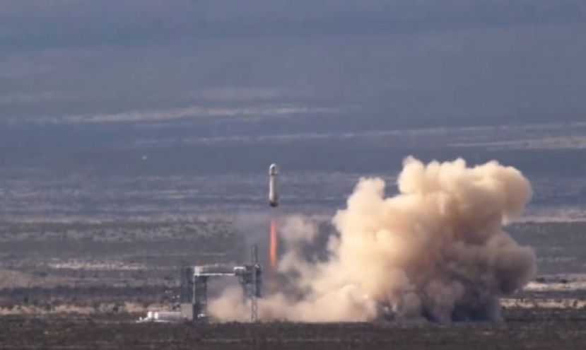 蓝源成功发射无人火箭。