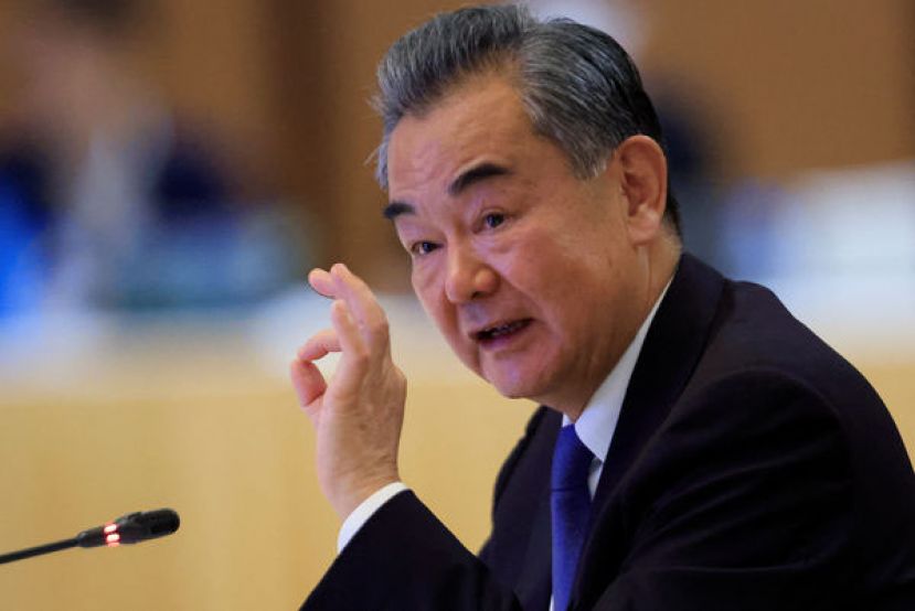 中国外交部长王毅。