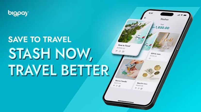 BigPay 推出新的“Save To Travel Stash”功能，让旅行储蓄比以往更容易