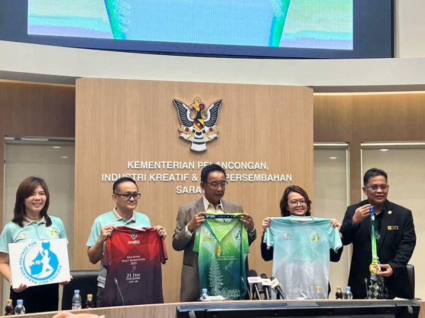 3200人参加2025年古晋半程马拉松文化遗产竞跑赛