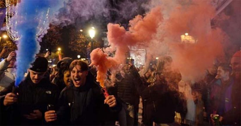 法国多地发生球迷冲突事件　一名14岁少年被撞身亡