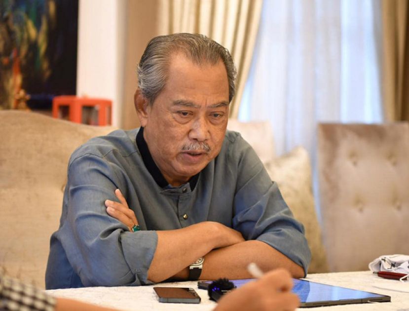 首相丹斯里慕尤丁。