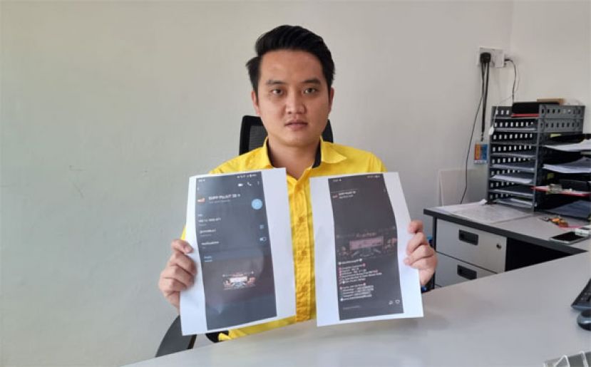 人联党埔奕支部青年团团长许勋扬呼吁不要轻信来自未知来源的信息。