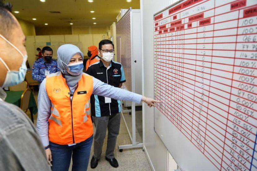 妇女、家 庭及社会发展部长拿督斯里丽娜哈伦.