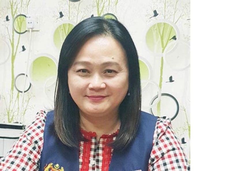  砂人民公正党副主席温夏妮律师。